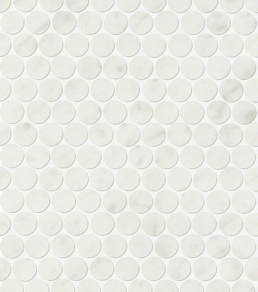 Fap Roma Diamond Carrara Round Gres Mosaico 29.5x32.5
