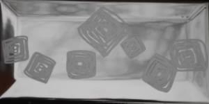 Diffusion Metro Decors Chrome Biseaute Metro Chrome Caro 7.7x17