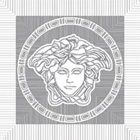 Versace Meteorite Firma Medusa Naturale Bianco/Platino 9.8x9.8