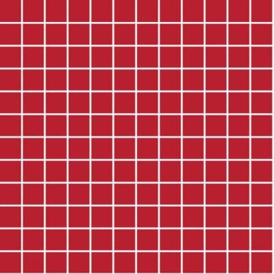 VitrA Color Ral 3000 Red Glossy Nn 2.5x2.5 30x30