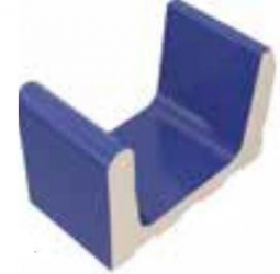 VitrA Pool Ral 2307015 Blue Low Water Level Overflow Half Wide Channel Glossy 12.5x25