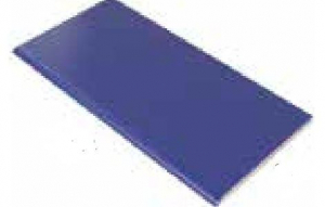 VitrA Pool Ral 5002 Cobalt Blue Left Round Top Corner Tile Glossy 12.5x25