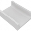 VitrA Pool Ral 9016 White Channel Tile Glossy 18x12.5