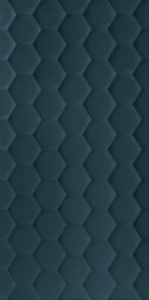 Marca Corona 4D Hexagon Deep Blu Matt 40x80