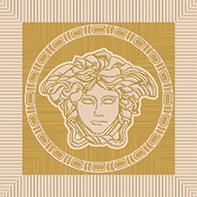 Versace Meteorite Firma Medusa Naturale Mile/Oro 9.8x9.8