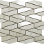 Impronta Italgraniti Lux Experience Calacatta Mont Blanc Mosaico Esagona Allungato Mix 25.5x29.5