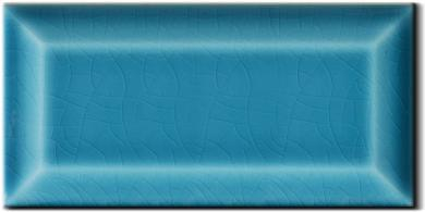 Diffusion Metro Paris Biseaute Bleu Chinois 20 7.5x15