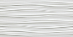 Плитка 3D Wall Ribbon White Matt. 40x80