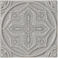Adex Studio Relieve Mandala Planet Graystone 14.8x14.8