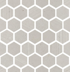 Impronta Italgraniti Silver Grain Grey Mosaico Esagonetta Mix 30x31