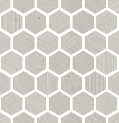 Impronta Italgraniti Silver Grain Grey Mosaico Esagonetta Mix 30x31