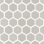 Impronta Italgraniti Silver Grain Grey Mosaico Esagonetta Mix 30x31