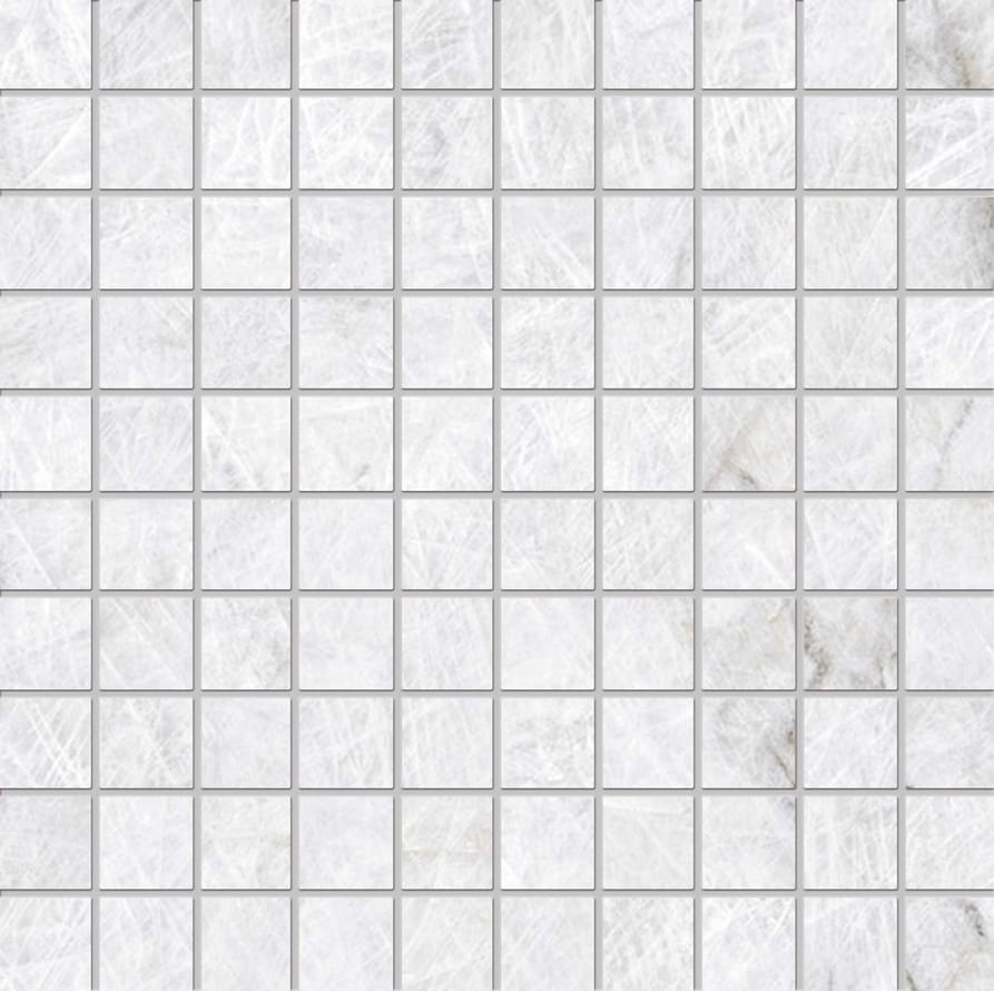 Emil Ceramica Tele Di Marmo Reloaded Mosaico 3x3 Quarzo Kandinsky Naturale 30x30