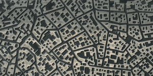 Lea Ceramiche City Moscova Antracite 3D 30x60