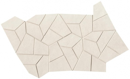 Fap Sheer White Gres Fly Mosaico 25x41.5