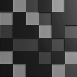 Apavisa Nanofantasy Black Natural Mosaico 29.75x29.75