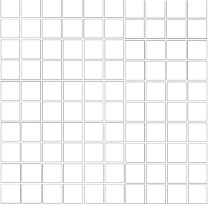 Casa Dolce Casa Onyx More White Blend Satin Mosaico 3x3 30x30