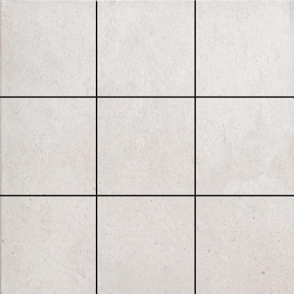 Casalgrande Padana Pietra Bauge Mosaico Bianca 10x10 30x30