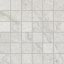 Provenza Unique Travertine Mosaico 5x5 Minimal Silver Naturale 30x30