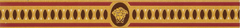 Versace Vanitas Fascia Classica Rosso 4.7x39.4