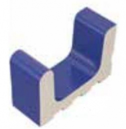 VitrA Pool Ral 2307015 Blue Low Water Level Overflow Quarter Narrow Channel Glossy 12.5x25