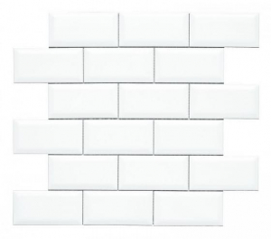 Adex Neri Biselado Pb Blanco Z Enmallado 30.5x30.9