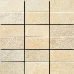 Apavisa Quartzstone Deco Beige Lappato Mosaico 5x10 29.75x29.75