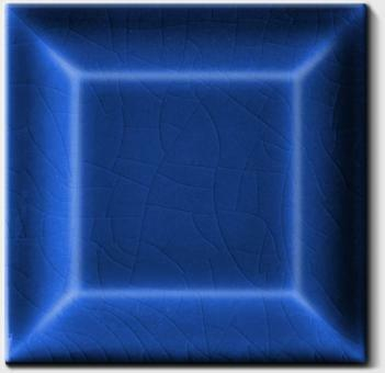 Diffusion Metro Paris Biseaute Bleu France 31 7.5x7.5