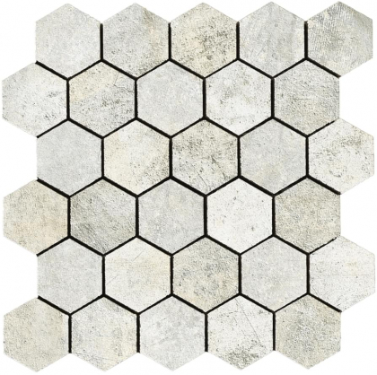 La Fabbrica Jungle Stone Esagona Bone 28x29