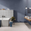 Emil Ceramica Totalook Incroci Blu Avio Naturale 40x80