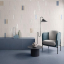 Emil Ceramica Totalook Incroci Blu Avio Naturale 40x80