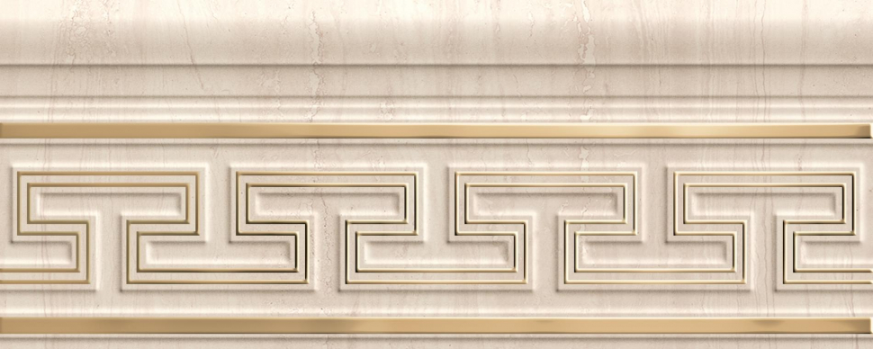 Marazzi Marbleplay Listello Classic Travertino 12x30