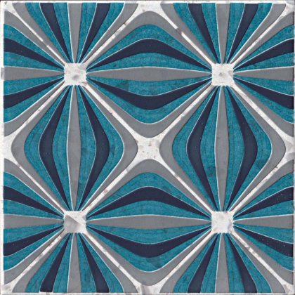 Serenissima Cir Venezia Ins Griccia Turchese 20x20