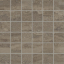 Provenza Unique Travertine Mosaico 5x5 Vein Cut Chocolate Naturale 30x30