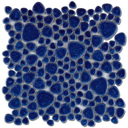 Diffusion Galets Japonais Bleu Azur 38 26x26