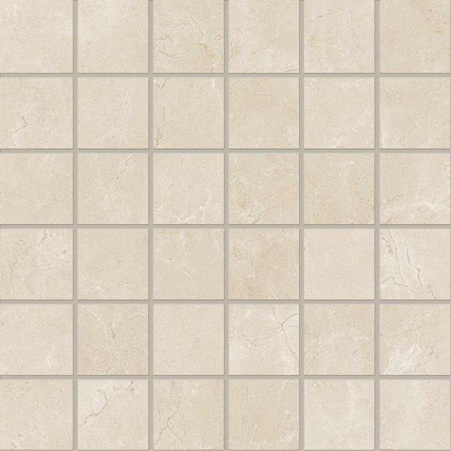 Emil Ceramica Tele Di Marmo Reloaded Mosaico 5x5 Marfil Ordonez Naturale 30x30