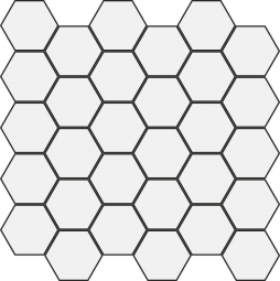 La Fabbrica Artile Esagona Black Gold Nat Rett 28x29