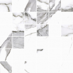 Cerrad Calacatta White Mosaic Poler 29.7x29.7