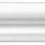 Adex Modernista Moldura Italiana Pb CC Blanco 5x15