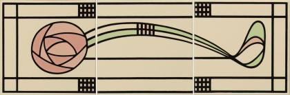 Original Style Artworks Colonial White Glasgow Rose Left Hand 45.6x15.2