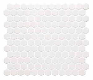 Original Style Artworks Decors White Honeycomb 25.7x29.7