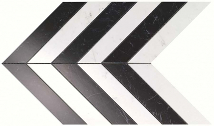 Atlas Concorde Marvel Stone Chevron Cold Wall 30.5x25