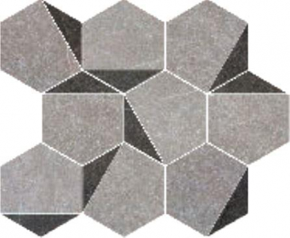 Colorker Madison Hexagono Net Argent 26x30