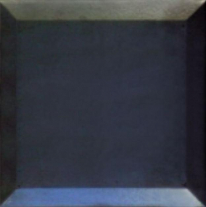 Diffusion Metro Paris Biseaute Bleu Metal 55 15x15