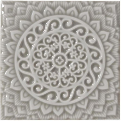 Adex Studio Relieve Mandala Universe Graystone 14.8x14.8