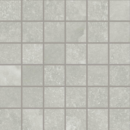 Provenza Salt Stone Mosaico 5x5 Grey Ash Naturale 30x30