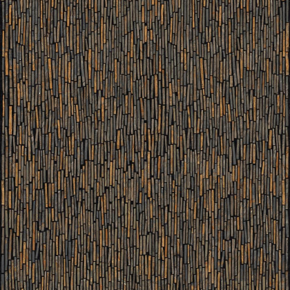 Emil Ceramica Tele Di Marmo Reloaded Battuto Di Listelli Fossil Brown Malevich Full Lappato 120x120