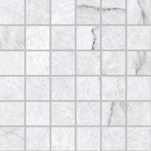 Emil Ceramica Tele Di Marmo Reloaded Mosaico 5x5 Quarzo Kandinsky Naturale 30x30