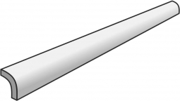 Equipe Altea Pencil Bullnose White 3x20