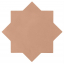 Equipe Kasbah Star Terracotta 16.8x16.8